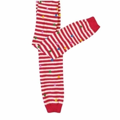 Meia-Calça Legging College Vermelha - comprar online