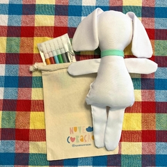 Cachorro para colorir