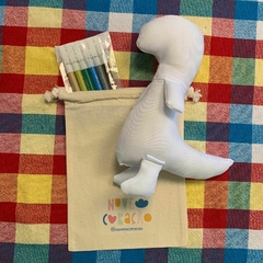 Dino para colorir