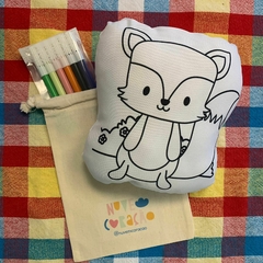 Raposa para colorir