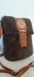 MORRAL CORDERITO CHOCOLATE - comprar online