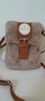 MORRAL CORDERITO BEIGE en internet