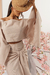Conjunto nude em linho Bari Cloth
