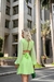 vestido Delicate verde