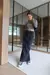 saia longa jeans Madison - comprar online