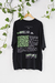 REMERA OVERSIZE ESTAMPADA [Negro] - comprar online