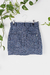 POLLERA PIED DE POULE [Azul] en internet