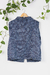 CHALECO PIED DE POULE GENDERLESS [Azul] en internet