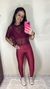 Cropped de tule - Bordô - comprar online