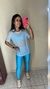 Blusão Tule - Azul claro - comprar online