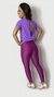 Camisa cropped com abertura nas costas