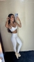 Conjunto Compressão Branco - Top Beach na internet