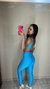 Conjunto Compressão Azul Céu - Top Beach na internet