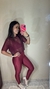 Cropped de tule - Bordô na internet
