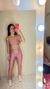 Conjunto Compressão Rosa Chá - Top Beach na internet