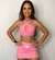 Short Saia Basic - rosa chiclete