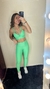 Conjunto Compressão Verde Limão - Top Laís na internet