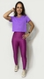 Camisa cropped com abertura nas costas - comprar online