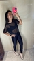 Cropped de tule - Preto - comprar online
