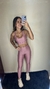 Conjunto Compressão Rosa chá - Top Luna - Use Carvalho 