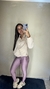 Blusa corta-vento forrada com capuz - nude na internet