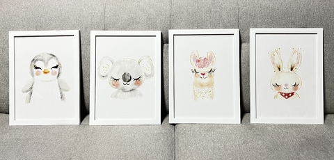 Marco decorativo cute animals