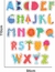 Adesivo de Parede Alfabeto Infantil 2 - comprar online