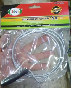 Desentupidor Tubulação Manual 1.5m / 3m / 5m / 7m na internet