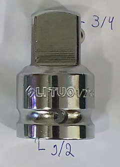 Adaptador Redutor P/ Soquete 3/8 p/ 1/4, 3/8 p 1/2, 1/2 p/ 3/4 e 3/4 p/ 1/2. - loja online