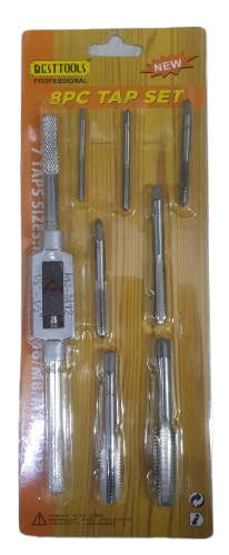 Jogo De Macho Para Fazer Rosca M3 A M12 8 Peças - comprar online