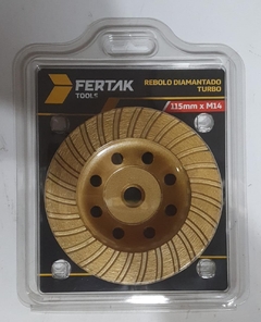Rebolo Diamantado Turbo Rosca M14 Uso Profissional - comprar online