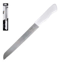 FACA DE PÃO SERRILHADA PROFISSIONAL EM AÇO INOX 8" POLEGADAS - comprar online