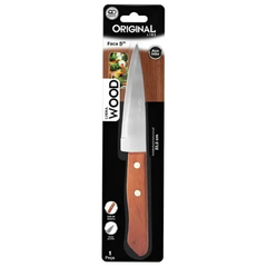 Faca de Cozinha Marrom-claro Linha Wood 5" - ORIGINAL Line - comprar online