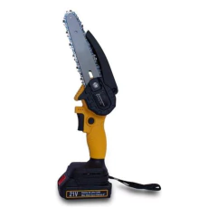 Mini Moto Serra Eletrica A Bateria Lítio 21v Bivolt Portatil - Startools