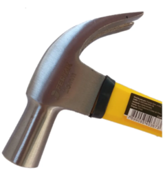 Martelo com cabo fibra 27mm fertak tools - comprar online