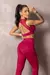 Legging Runner Marsala com Silk