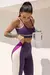 Legging Runner Violeta com Silk