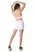 Shorts Techno Branco E Laranja  Vestem