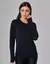 Blusa Manga Longa Dry Fit Life Preto