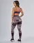 Conjunto Top e Legging Empina Invisível Jú Wild Animal Preto e Satin
