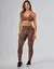 Conjunto top e Legging Empina Invisível Jú Golden Leopard