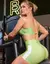 Conjunto Top e Shorts Empina Invisível Strong Jaguar Menta
