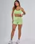 Conjunto Top e Shorts Empina Invisível Strong Jaguar Menta