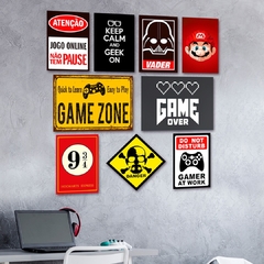 KIT 9 PLACAS GEEK 01