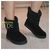 Pantu botas Love negro