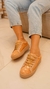 Zapatillas De Cuero Zasu Nude - comprar online