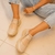 Zapatillas Doble Cierre Lateral Aleli Vison - comprar online