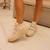 Zapatillas Con Abrojo Coral Beige - comprar online