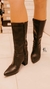 Bota Negra Punta en V Ari - comprar online