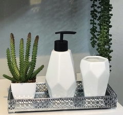 Kit de banheiro branco